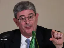 George Weigel fala no Teutonic College em Roma, 27 de outubro de 2015.
