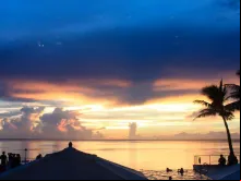 Pôr do sol em Guam. Foto pixabay domínio público