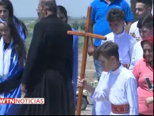 Cristãos no Iraque. Crédito: EWTN Noticias