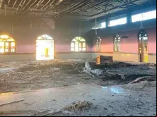Igreja atacada na Índia