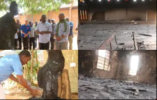  Imagens do site da Igreja Católica no Níger