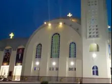 Igreja construída em homenagem aos 21 mártires coptas 