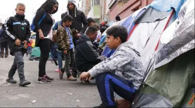 InmigrantesVenezolanosTacna-ArzobispadoDeSantiago010819.jpg ?? 