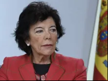 Isabel Celaá, ministra de Educação e Formação Profissional. Crédito: Flickr Moncloa