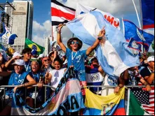 Imagem referencial - jovens na JMJ Panamá 2019