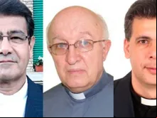 Pe. José Aristeu Vieira - Pe. Janusz Danecki – Pe. Luiz Goncalves Knupp 