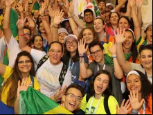 Peregrinos da Jornada Mundial da Juventude Panamá 
