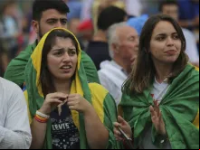 Jovens brasileiros da JMJ Cracóvia 2016.