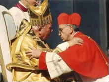  João Paulo II e o Cardeal Jorge Mario Bergoglio