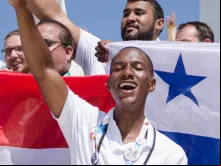 Jovens panamenhos na JMJ Cracóvia 2016