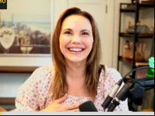 Leah Darrow na EWTN Pro-Life Weekly. Créditos: EWTN