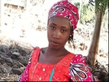 leah sharibu aos 15 anos.