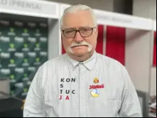 Lech Walesa na Conferência Política de Ação Conservadora (AC) no México