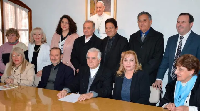 LideresReligiososConvocatoriaAbrazoHospitalRawson_ArquidiocesisSanJuandeCuyo260618.jpeg ?? 