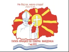 Logo da viagem do Papa Francisco à Macedônia do Norte.
