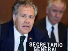 Luis Almagro, secretário geral da OEA.