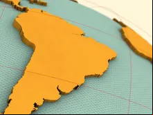 Mapa da América do Sul