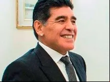 Diego Armando Maradona. Crédito: Vatican Media