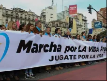 Marcha pela Vida na Argentina