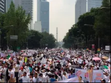 Marcha pela família.