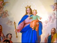 Nossa Senhora Auxiliadora. Créditos: Domínio público