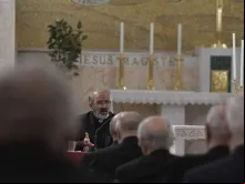 O retiro do Papa acontece na Casa Divino Mestre em Ariccia.