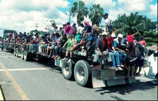 Migrantes da América Central no México