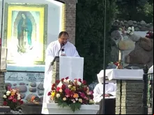 Missa de Ação de Graças no Santuário de Guadalupe de Des Plaines, em 1º de agosto.