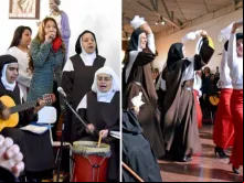 Freiras de clausura visitam prisão no Chile