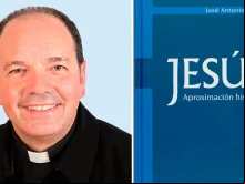 Dom Juan Carlos Elizalde, Bispo de Vitoria e capa do livro “Jesús. Una aproximación histórica”, de José Antonio Pagola.