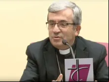 Dom Luis Argüello, secretário geral e porta-voz da CEE.
