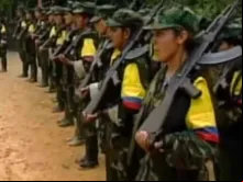 Mulheres integrantes das FARC.