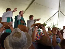 Mulheres que "concelebraram" Missa em Mampituba 