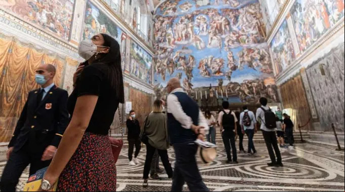 MuseosVaticanos_capillasixtinacongente_21062020_DanielIbanYez_ACIPrensa.jpg ?? 
