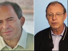 Bispo nomeado Francisco Lima Soares e Dom Flavio Giovenale