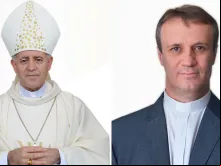 Dom Airton José dos Santos e Padre Mário Spaki