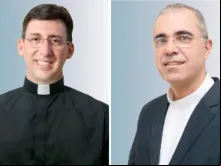 Pe. Júlio César Gomes e Pe. Nivaldo dos Santos