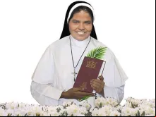 A nova beata Regina Maria Vattalil.