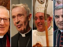 Sua Beatitude Louis Raphaël I Sako, Dom Ladaria Ferrer, Dom Angelo de Donatis, Dom Giovanni Angelo Becciu
