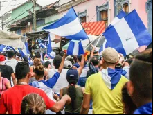 Protestos na Nicarágua