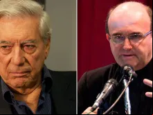 Mario Vargas Llosa e Dom José Ignacio Munilla.