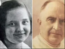 Venerável Odetinha e beato padre Eustáquio. Fotos: padreeustaquio.com.br