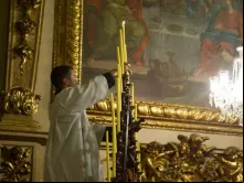 Ofício de Trevas na Catedral de São João del-Rei.