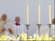 Papa Francisco na missa em Budapeste