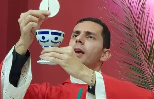 Padre José Ruy Correa. Crédito: Facebook Família Brasileira Católica em Madri