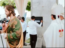 Inauguração do Pavilhão para Crianças não nascidas em Guayaquil (Equador).