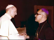 Papa Paulo VI e Beato Óscar Romero (1978