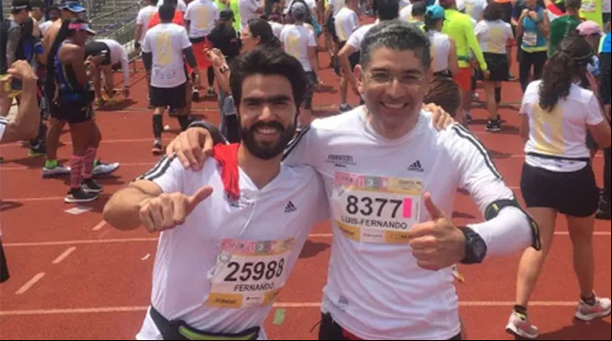 Padre-Luis-Fernando-Maraton-CDMX-010918.jpg ?? 