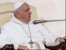 Papa Francisco durante a Audiência Geral.