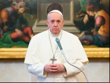 O Papa Francisco.